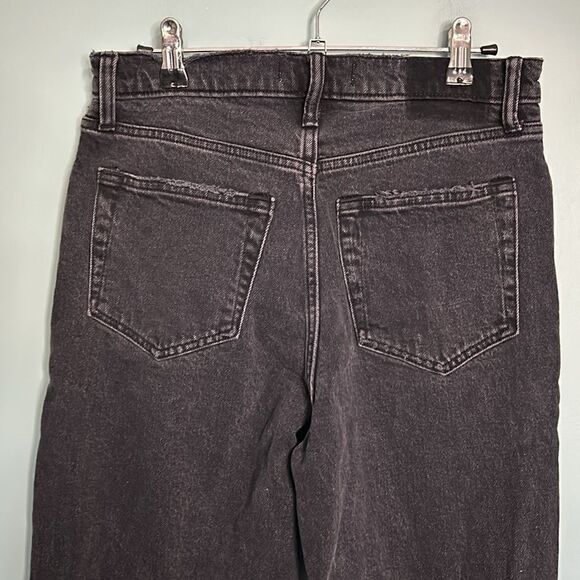 Abercrombie The Dad High Rise Distressed Jeans - Picture 9 of 10